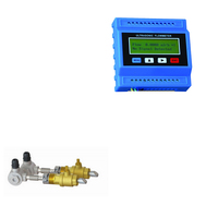 Medidor de flujo ultrasónico digital aprobado por CE montado en la pared para agua y aceite personalizado soporte OEM precio barato