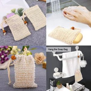 Nuevo Guante Exfoliante Corporal Largo con Cordón Ajustable y Cuentas de Madera para Uso en Seco o con Espuma - Product Image 3