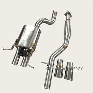 Silenciador con válvula de escape Catback personalizado de acero inoxidable, sistema de escape Valvetronic para <span class=keywords><strong>mercedes</strong></span>-benz C180 C200 W203 M271 W204 1,8 T - Product Image 3