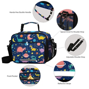 Outdoor Wholesale Custom Dinosaur Insulated <b>Lunch</b> <b>Bags</b> for Boys Girls Bento <b>Box</b> School <b>Lunch</b> Cooler <b>Bag</b> - Product Image 4