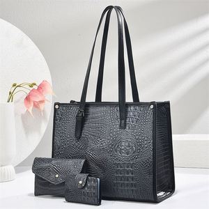 Bolsos de Mano para Mujer al por Mayor, Juego de 3 Bolsos de Mano de Piel Sintética Impermeable - Product Image 3