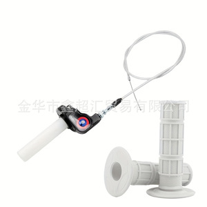 ZUQING <b>Throttle</b> Grip Rubber MB250 For Off-Road Motorcycles With Visible <b>Cable</b> 50-250cc Handlebar Accessories - Product Image 4