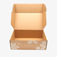 Boîte d'emballage en carton ondulé personnalisée pour cadeaux de Noël, bonbons, livraison par courrier, avec logo du fabricant