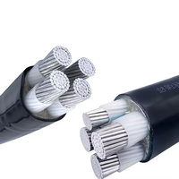 Daftar Produk Baru SZADP Produsen Grosir Kabel Aluminium Tahan Air Tegangan Menengah YJLV22 3x240+1x120 100m PVC Dari Cina
