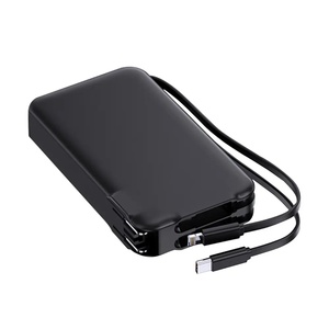 Cargador Portátil de Pared con Carga Rápida, 10000mAh, Pantalla Digital, con 3 Cables para iPhone - Product Image 5