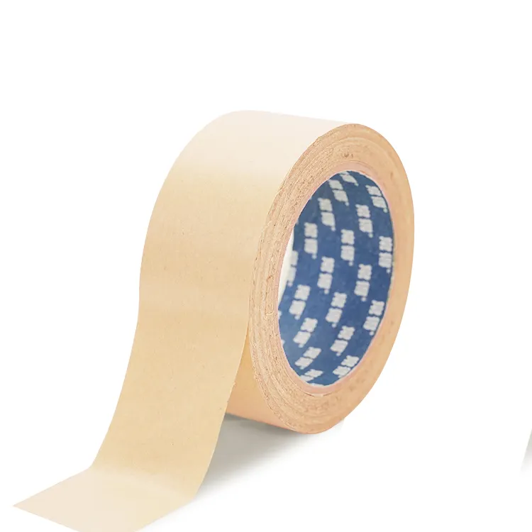 High adhesive kraft paper gummed tape hot melt adhesive frame sealing box can be customized free samples