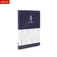 Cahier A5/A6 à couverture rigide écologique en tissu de lin en cuir imprimé en soie signet journaux à pois à feuilles mobiles étui en tissu cahiers