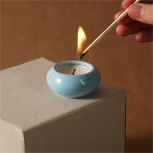 <span class=keywords><strong>Velas</strong></span> perfumadas de color rojo Estilo antiguo Festival literario chino Regalo Atmósfera <span class=keywords><strong>Velas</strong></span> perfumadas Tarro de vela de cera de soja - Product Image 2