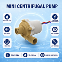 Pompe centrifuge miniature de qualité supérieure garantie, débit élevé, faible vibration, longue durée de vie pour robot de nettoyage de piscine, aquarium intelligent