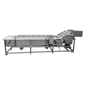 Fruit and vegetable cleaning machine/fruit processing machine/fruit washing machine for pear cherry strawberry