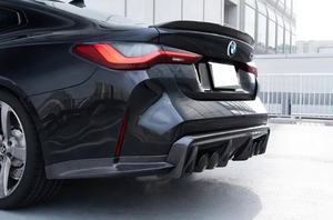 2022-2026 para BMW G80 M3 G82 M4 fibra de carbono estilo 3D parachoques trasero difusor labio ajuste personalizado para modelos 2025 - Product Image 5