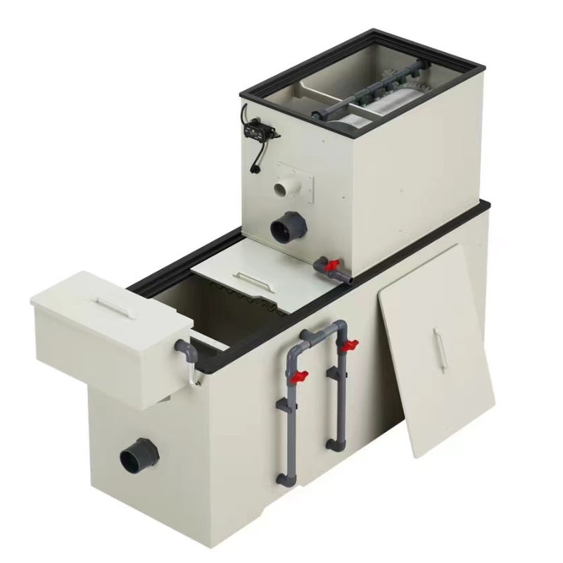 NATIN Aquaculture Ras 20T Drum Filter for Fish Farm/Pond/Hatchery Koi ...