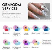 Nouveau design du fabricant original, vernis à ongles gel UV, crème smoothies avec effet de poudre perlée, poids 5g