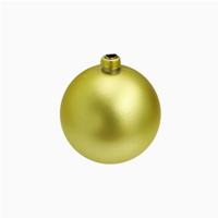 Boules de Noël personnalisées à suspendre à l'arbre, décorations de fêtes, fournitures promotionnelles OEM ODM