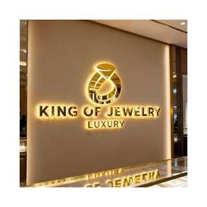 Enseigne lumineuse LED pour magasin, publicité extérieure, conception de logo de marque personnalisée, enseigne en lettres rétroéclairées 3D pour entreprise, mur de bâtiment - Product Image 3