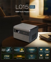 Proyector de Video Inteligente Android 14 con Enfoque Automático, 1080P, 8K, WiFi, BT 5G, Alto Brillo, Totalmente Sellado, para Cine en Casa y Exteriores con Luz Diurna
