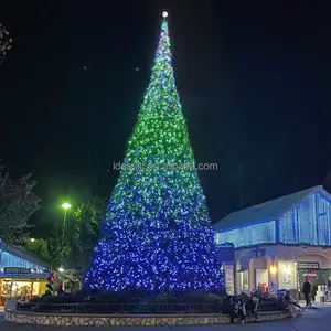 Im Freien gebrauchte kommerzielle Weihnachts lichter Farbwechsel LED Weihnachts baum für kommerzielle Qualität Winter lichtshow