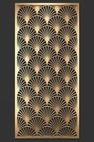 Décoration murale en métal élégante, tendance moderne, personnalisée, pour projets d'aménagement intérieur de luxe, faite à la main, avec revêtement en poudre