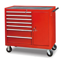 Chariot à outils HONGFEI en acier laminé à froid SPCC, garantie 5 ans pour atelier d'usine, armoire à roulettes, fabricant OEM ODM