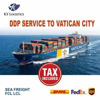 Agent maritime professionnel pour les services logistiques du Vatican, transitaire Chine-Vatican, fret maritime FCL LCL, meilleur prix