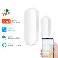 Sensor Inteligente WiFi Tuya para Puerta y Ventana, Detector de Alarma Inalámbrico, Automatización del Hogar, Compatible con Alexa y Google Assistant PST-WD002