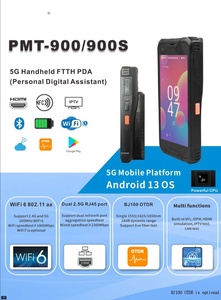 เครื่องทดสอบเครือข่ายแบบพกพา 5G รุ่นดั้งเดิม พร้อม OPM, VFL, จำลองสัญญาณทีวี, ทดสอบความเร็ว, ระบบปฏิบัติการ <span class=keywords><strong>Android</strong></span> 13 - Product Image 4