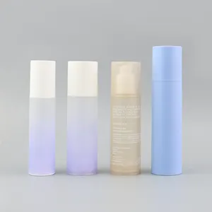 15ml 20ml 30ml 50ml 80ml 100ml di plastica ricaricabile PP opaco siero airless flaconi pompa per crema di imballaggio per la cura della pelle