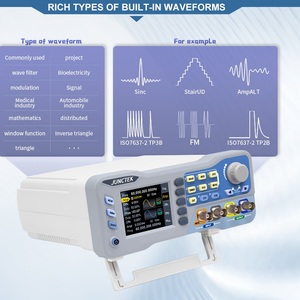 Generador de Señales Juntek JDS8080 JDS8060 de 80MHz/60MHz, 20ppm, Función DDS Sinusoidal, 2 Canales, 275MS/s, con Ajuste VCO y Medidor de Frecuencia - Product Image 3