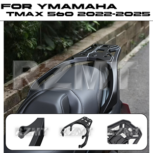 Para Yamaha <span class=keywords><strong>Tmax</strong></span> <span class=keywords><strong>560</strong></span> 2022-2025 <span class=keywords><strong>Tech</strong></span> MAX560 TMAX560, equipaje trasero para motocicleta, soporte para maletero, accesorios de aleación de aluminio - Product Image 2