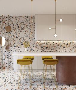 Phật sơn phong cách hiện đại trắng sứ terrazzo sàn và tường gạch cho trang trí sàn vật liệu cung cấp - Product Image 3