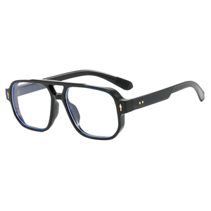 Lunettes de soleil rétro décontractées à double pont pour femme 2024, style carré tendance avec logo sur la lentille, idéales pour la conduite - Product Image 6