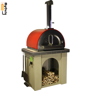 Ad alta capacità BARBECUE in acciaio inox commerciale <span class=keywords><strong>forno</strong></span> per la pizza fuoco della <span class=keywords><strong>pietra</strong></span> - Product Image 6