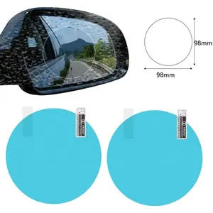 Deson Accept Customized Package Car Mirror Window Anti Fog Heating Plastic Pet Protective Rainproof Anti Fog Film