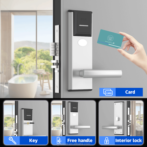 GOODUM marque <span class=keywords><strong>SS</strong></span> 304 Serrure de porte intelligente d'hôtel intelligente - Product Image 3