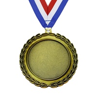 Medallas Deportivas de Metal Fundido a Presión al por Mayor, en Blanco, con Diseño Personalizado en 2D/3D y Aleación de Zinc