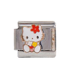 Cartoon Pattern Italian Modular Bracelet Titanium Steel Bezel Setting Unisex Gift Charm Bracelet - Product Image 4