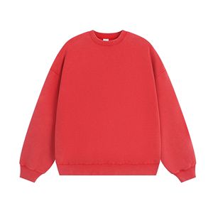 High Quality 370 Grams Cotton Acid Wash Vintage Pullover <b>Sweatshirt</b> Custom Logo Oversized - Product Image 3