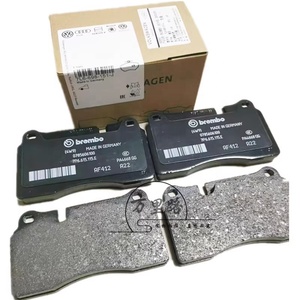Per Volkswagen Touareg <span class=keywords><strong>Phaeton</strong></span> <span class=keywords><strong>Audi</strong></span> Q7A7A8 Porsche Cayenne Panamera Maca pastiglia anteriore e posteriore in pelle - Product Image 1