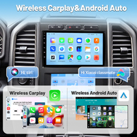 Autoradio sans fil capacitif IPS avec décodeur, kit mains libres, écran 9 pouces pour Ford F150, lecteur DVD, mise à niveau OEM d'origine
