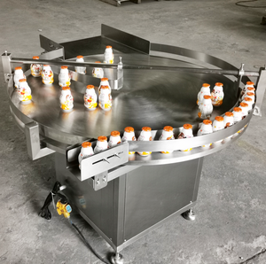 Meja Akumulasi Putar Kondisi Baru - Mesin Pengurut Botol Otomatis Putar Anti-Bakteri untuk Pabrik Manufaktur - Product Image 5