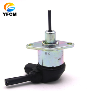 Pièces d'excavatrice pour Kubota Komatsu <span class=keywords><strong>56</strong></span> Moteur Interrupteur d'arrêt de flamme Vanne d'arrêt de carburant Solénoïde d'arrêt de flamme Vanne électronique - Product Image 3