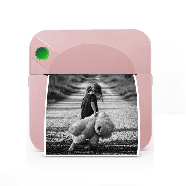 C17 Mini Pocket BT Inkless 200DPI Self-Adhesive Label Sticker Paper Photo Printing Text Memo HD Photo Thermal Printer Stock 58mm
