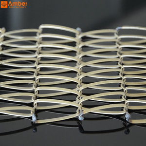 <span class=keywords><strong>Malla</strong></span> Metálica Decorativa de Diseño Personalizado a Precio Económico, Cortina de <span class=keywords><strong>Malla</strong></span> Tejida en Espiral, <span class=keywords><strong>Malla</strong></span> Metálica en Espiral - Product Image 2