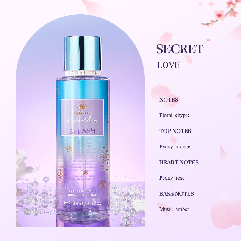 Éclaboussure d'amour secrète