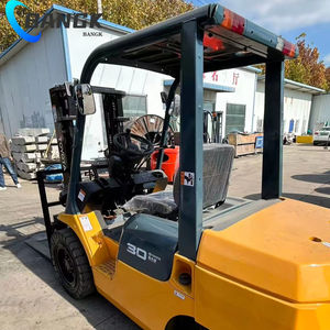 מלגזה דיזל משומשת למכירה, מלגזה יפנית מקורית בעלת מנוע בעירה פנימית, טויוטה FD30, 3 טון, מחיר נמוך למכירה - Product Image 3