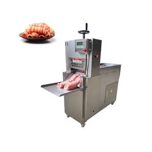 Professional Frozen Meat Slicing Machine Meat Roll Maker <b>BBQ</b> Cutter Equipment - Product Image 6