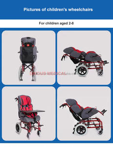 Eclining-silla de ruedas <span class=keywords><strong>manual</strong></span> erebral alsy para niños, silla de descanso para niños - Product Image 4