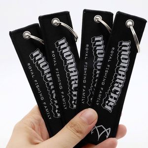Etiqueta de Llave Tejida con Logotipo Personalizado, Estilo Gótico, para la Comunidad de Pescadores, Recuerdos Familiares, Llaveros Personalizados - Product Image 4