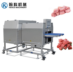 Machine de découpe de petits cubes de viande entièrement automatique Nouvelle condition pour les dés de viande de boeuf congelés - Product Image 5