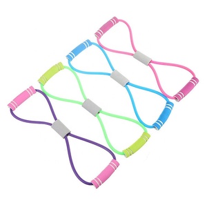 Banda De Ejercicio Figura 8 Para Mujer, Bandas De Resistencia Figura 8 | Bandas De Ejercicio Elásticas En Forma De 8 Para Fitness | Cuerda De Tracción Para Entrenamiento Muscular Completo De